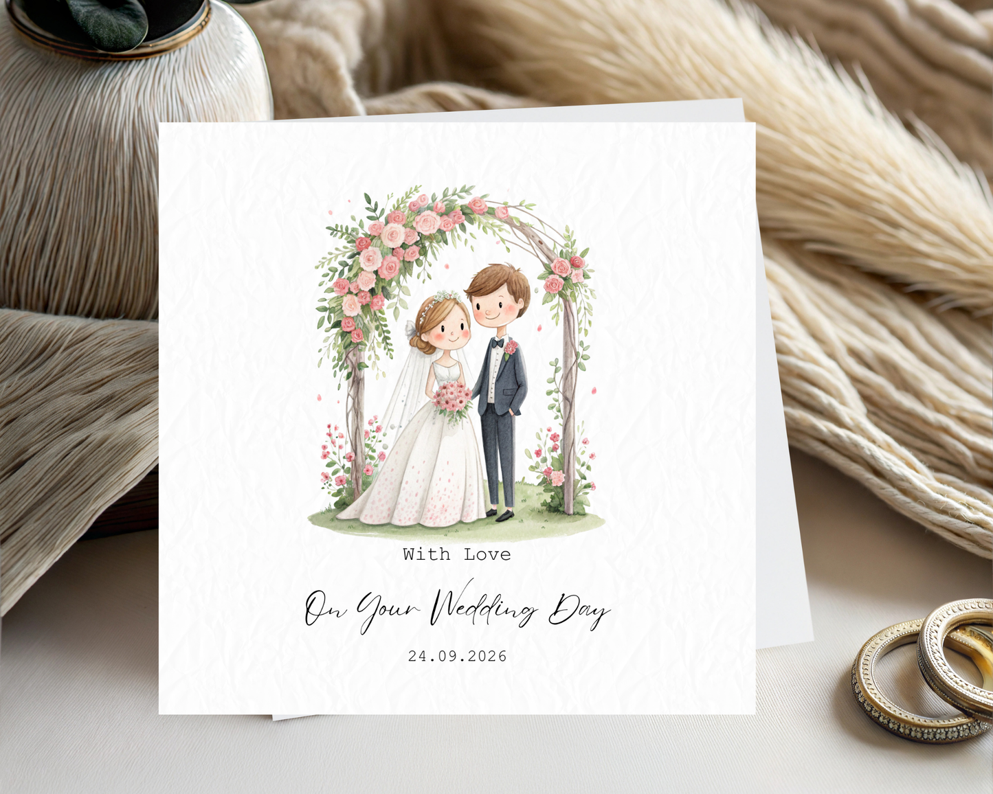 Personalised Cute Summer Wedding Theme | With Love On Your Wedding Day