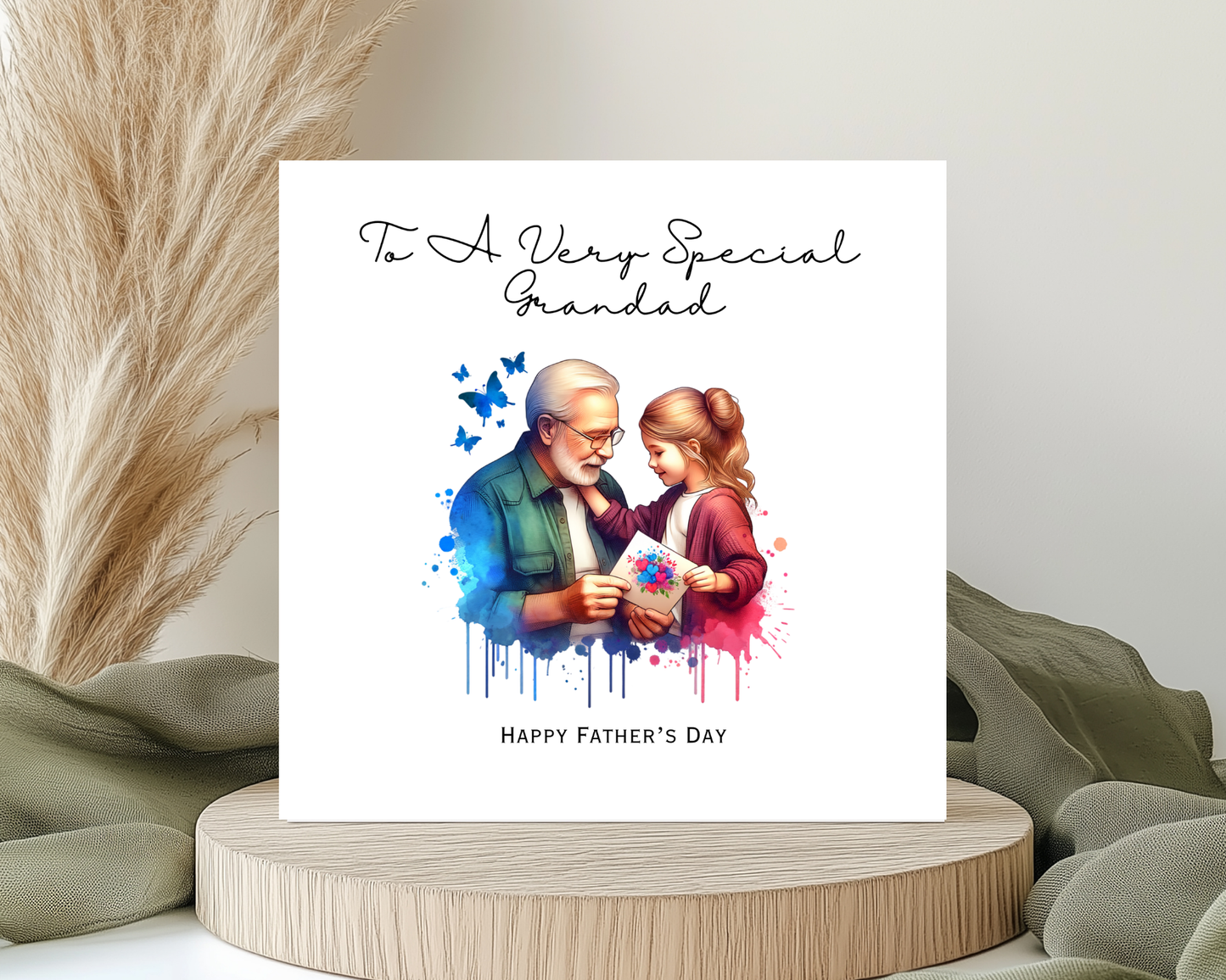 Happy Father's Day Card To  A Very Special Grandad