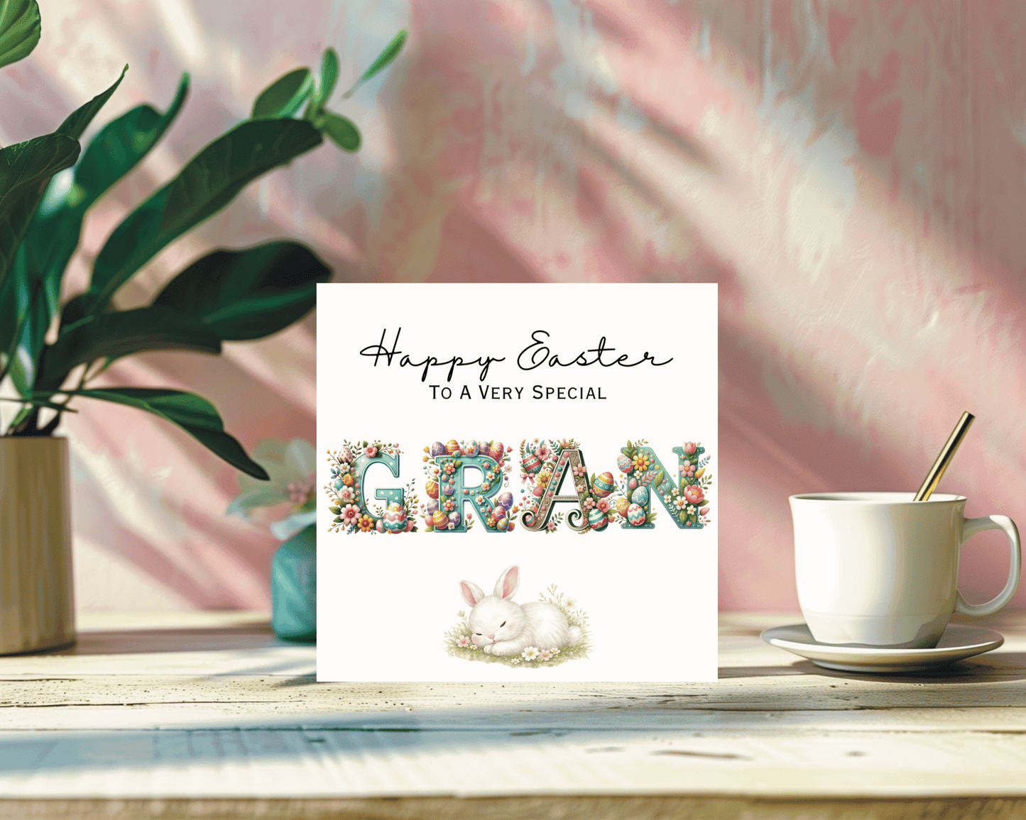 Personalised Gran Easter Card