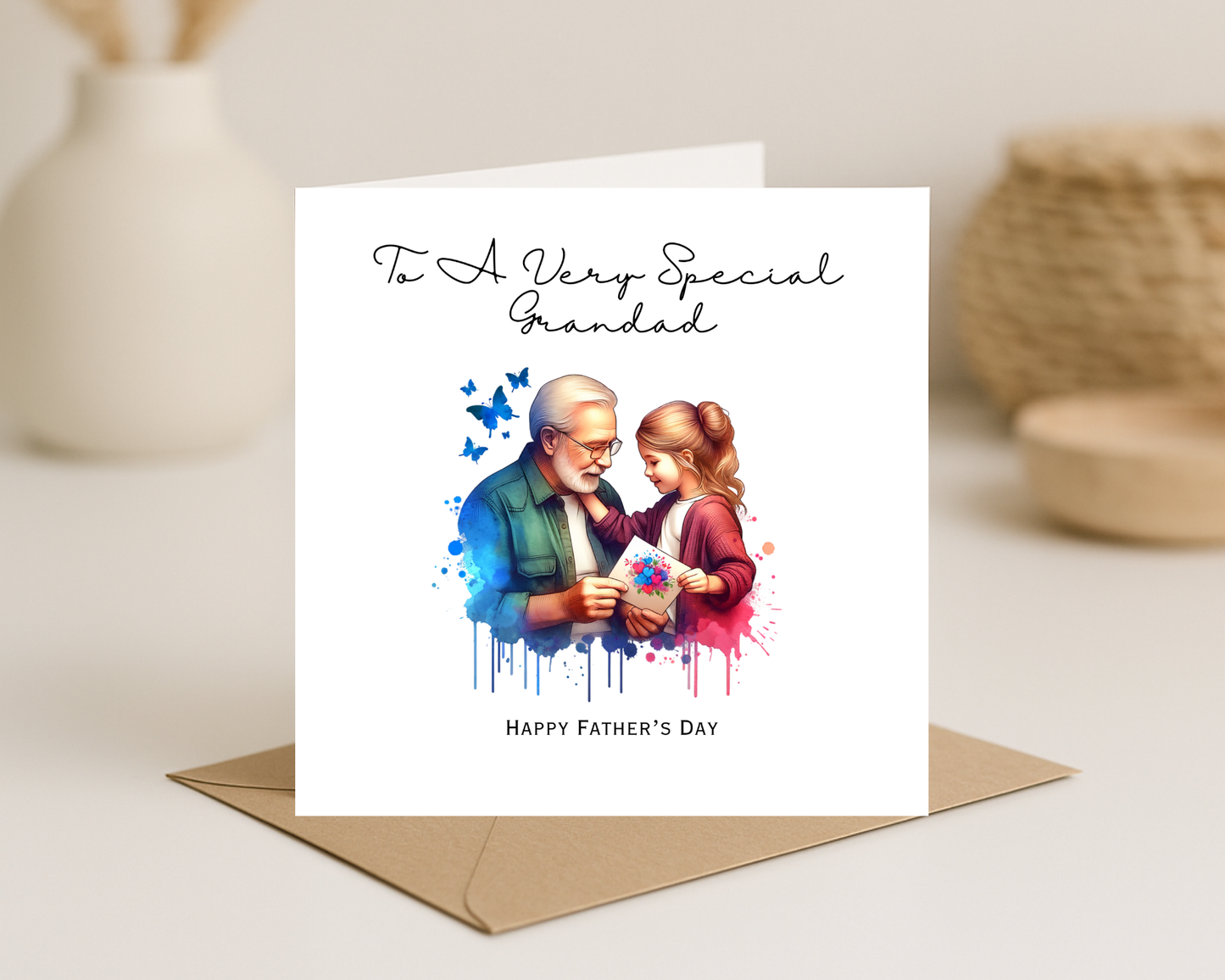 Happy Father's Day Card To  A Very Special Grandad