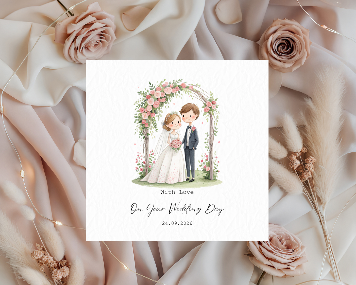 Personalised Cute Summer Wedding Theme | With Love On Your Wedding Day
