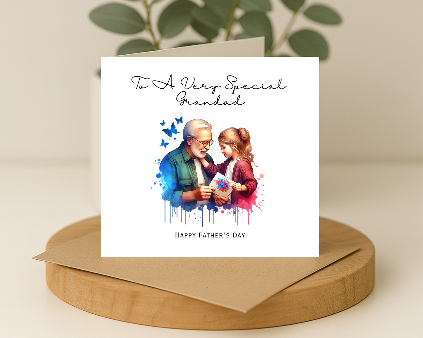 Happy Father's Day Card To  A Very Special Grandad