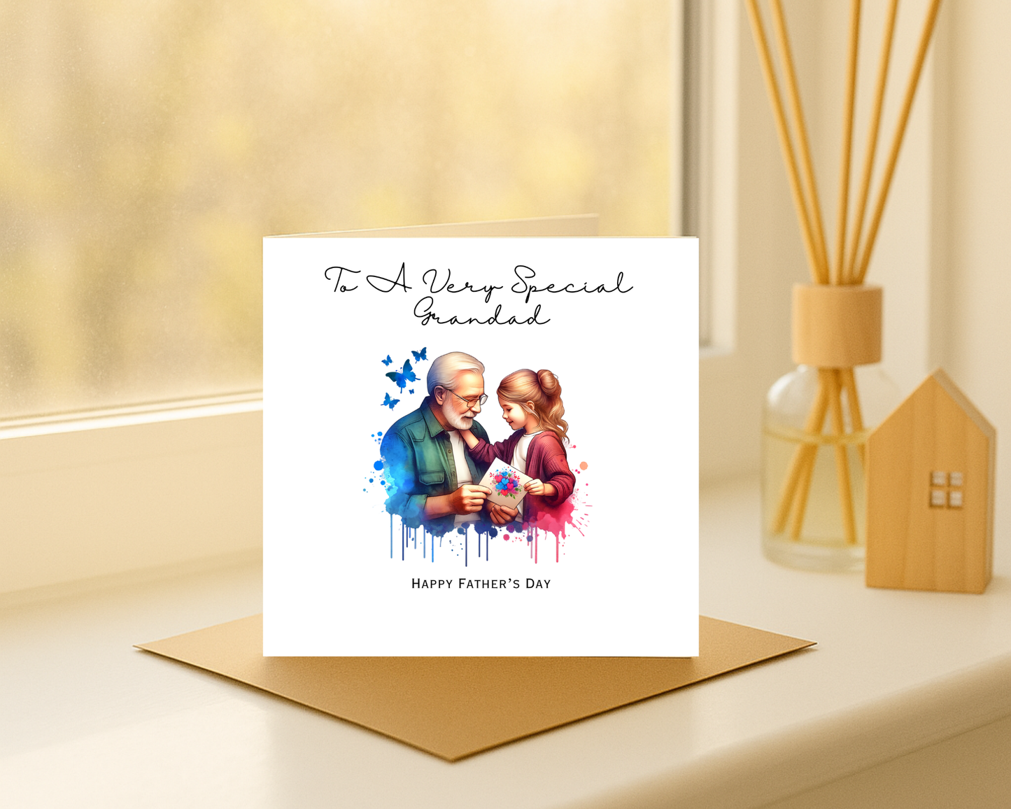 Happy Father's Day Card To  A Very Special Grandad