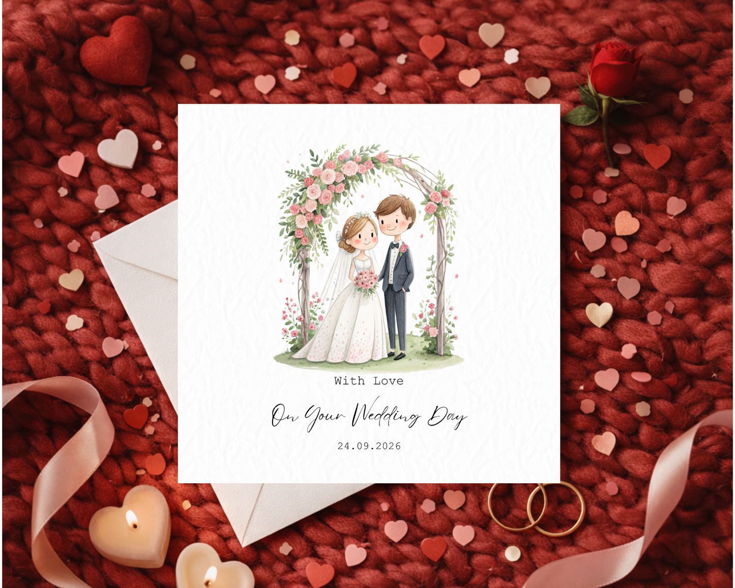 Personalised Cute Summer Wedding Theme | With Love On Your Wedding Day