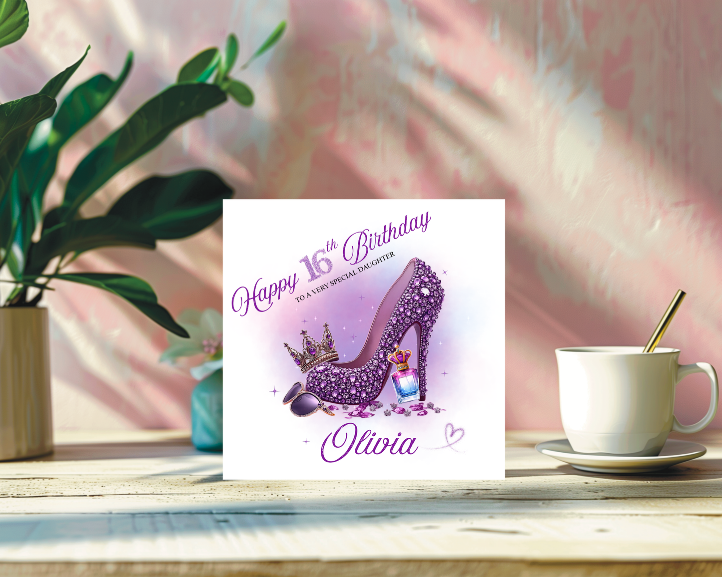 Personalised To A Special Daughter Milestone Birthday Card